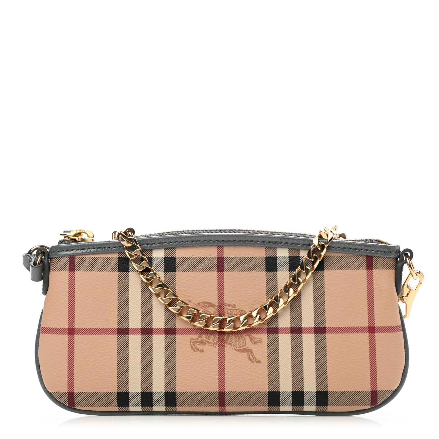 Haymarket Check Clara Pochette Grey
