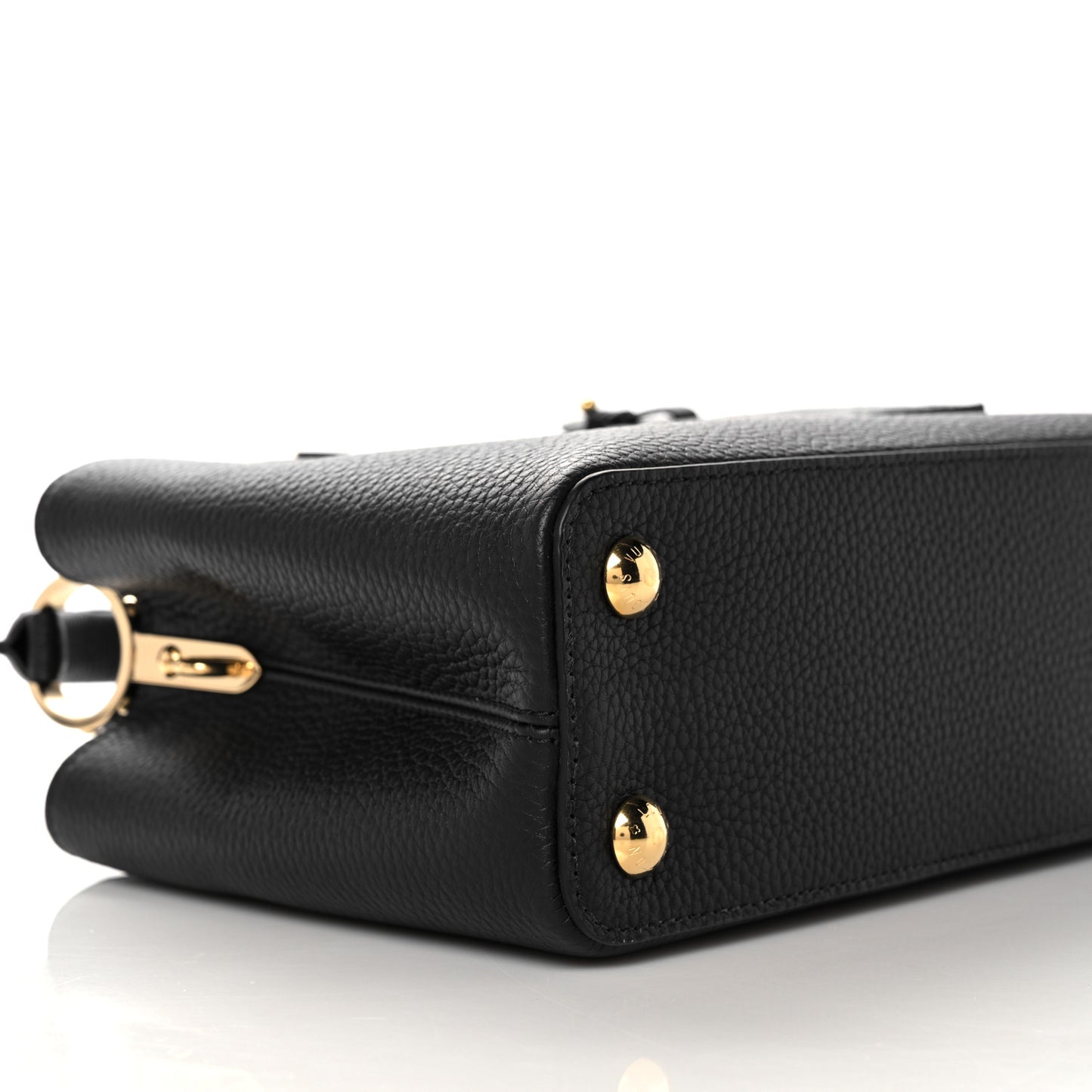 Taurillon Capucines Leopard BB Black