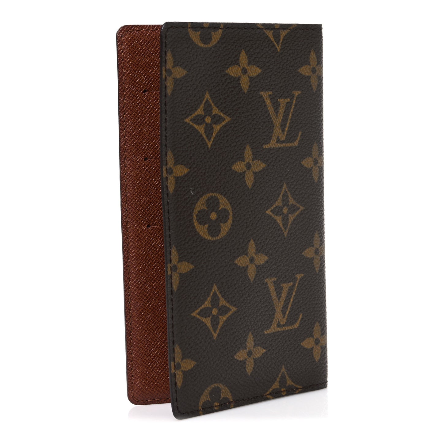 Monogram Checkbook Holder Case Wallet