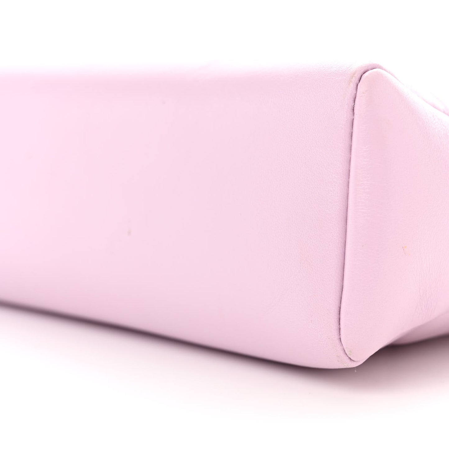 Shiny Lambskin Quilted 31 Shopping Bag Light Purple