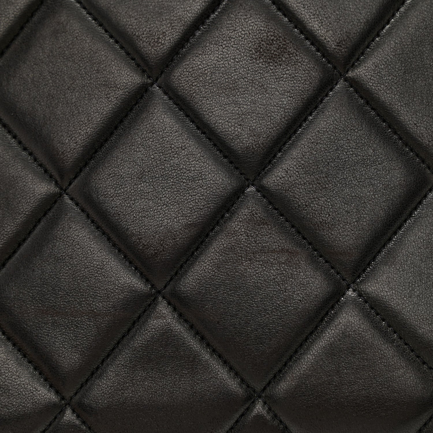 Chanel Lambskin Quilted Shoulder Bag Black 12 of 20