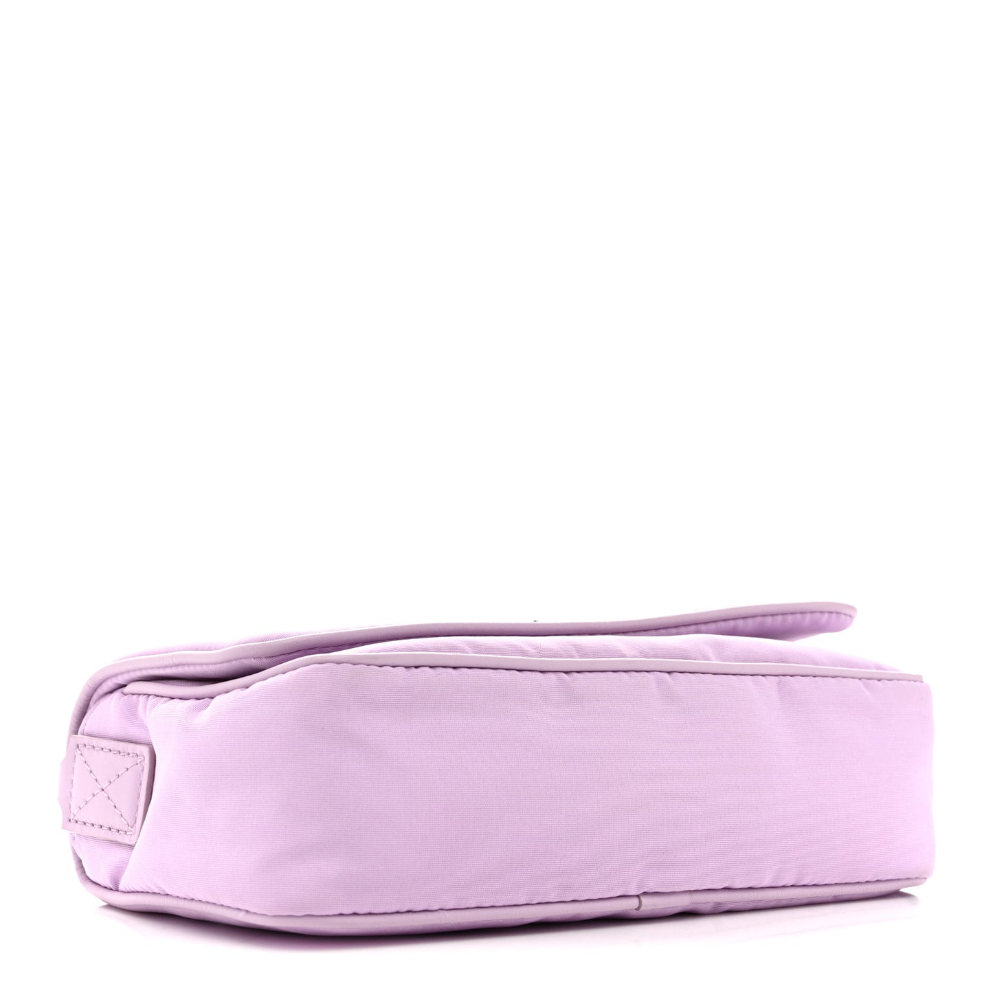 Nylon Skull Camera Crossbody Bag Lilac