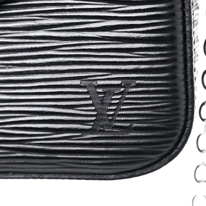 Louis Vuitton Epi Pochette Felicie Black 14 of 16