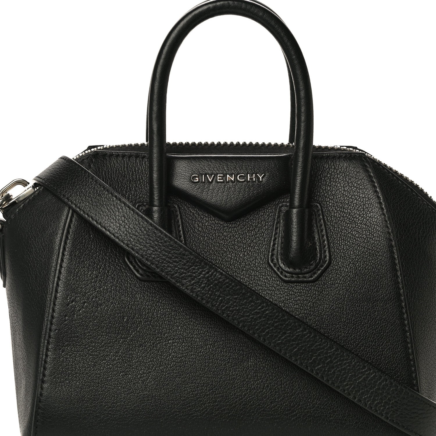 Givenchy Sugar Goatskin Mini Antigona Black 8 of 11