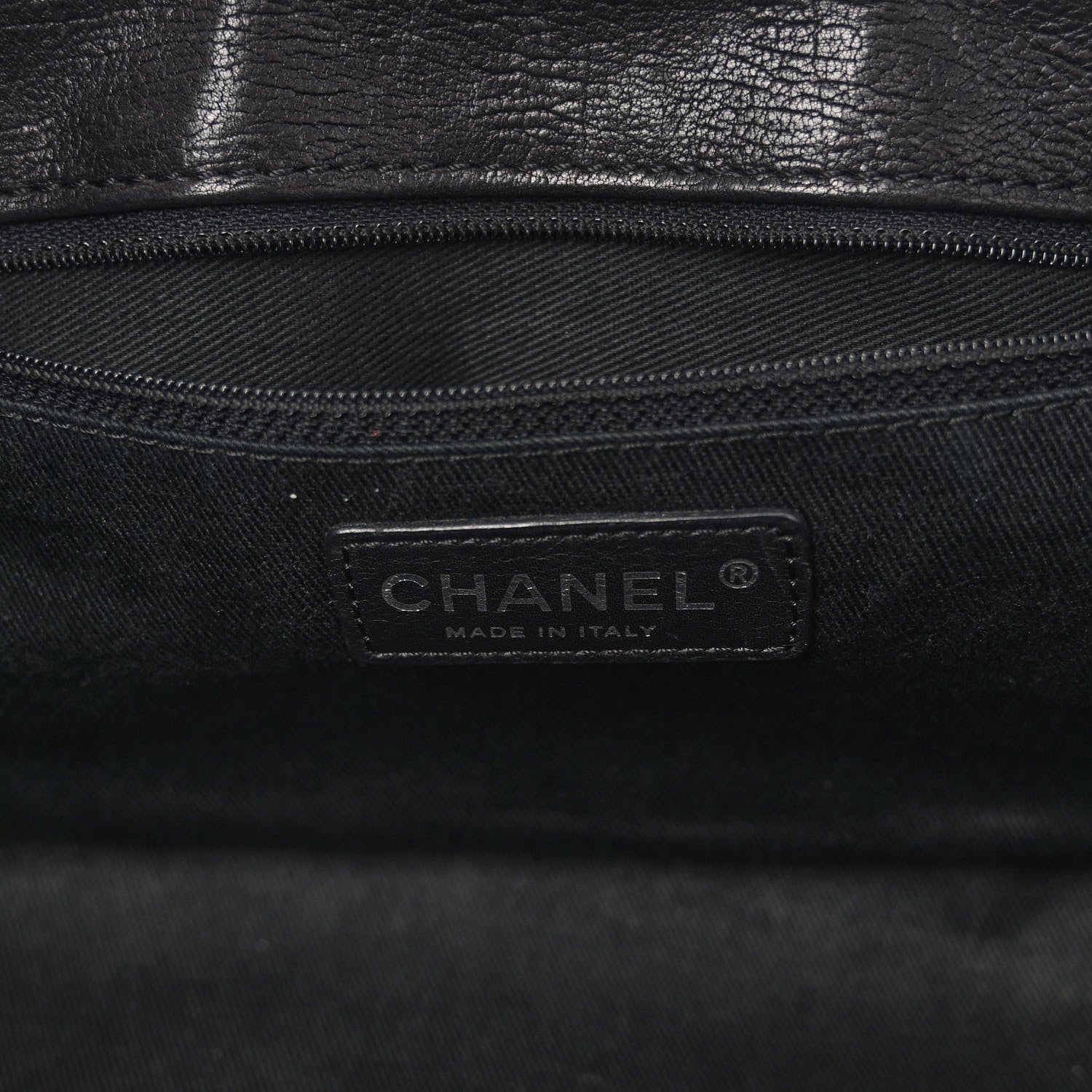 Chanel Calfskin Diamond Stitch Accordion Flap Black 6 of 14