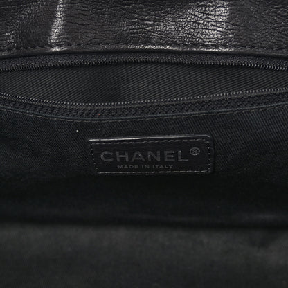 Chanel Calfskin Diamond Stitch Accordion Flap Black 6 of 14