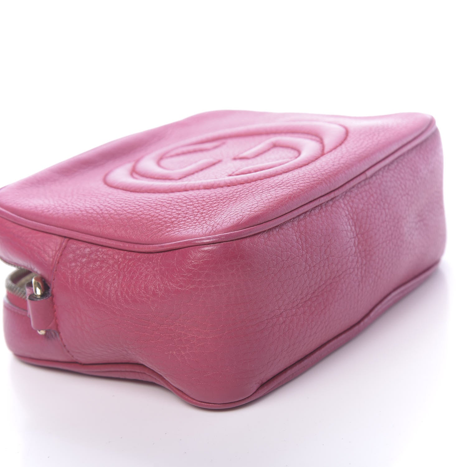 Gucci Cellarius Calfskin Small Soho Disco Bag Bright Bouganville 8 of 10