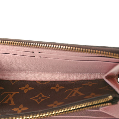 Louis Vuitton Monogram Clemence Wallet Rose Ballerine 5 of 7