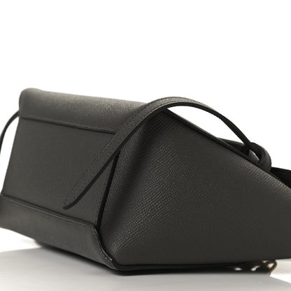 Celine Grained Calfskin Nano Belt Bag Grey 10 of 13