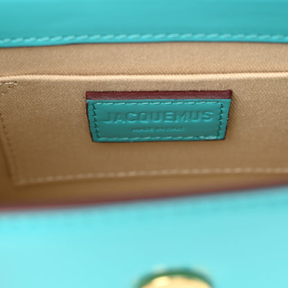 Jacquemus Smooth Calfskin Le Chiquito Boucle Moyen Turquoise 6 of 11