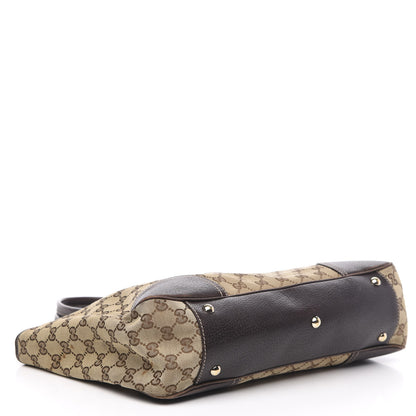 Gucci Monogram Medium Princy Tote Dark Brown 4 of 18
