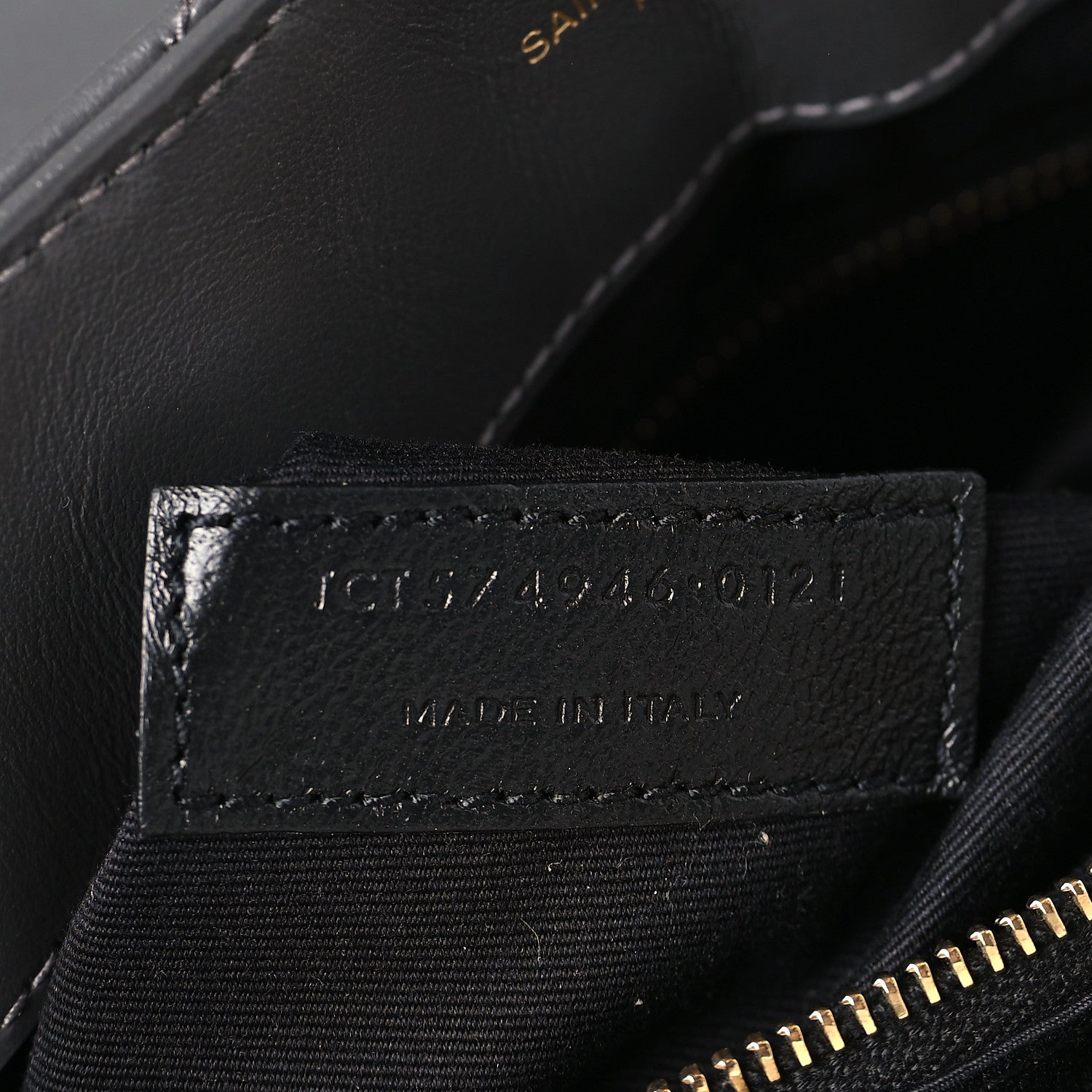 Saint Laurent Calfskin Y Quilted Monogram Medium Loulou Chain Satchel Earth 8 of 10