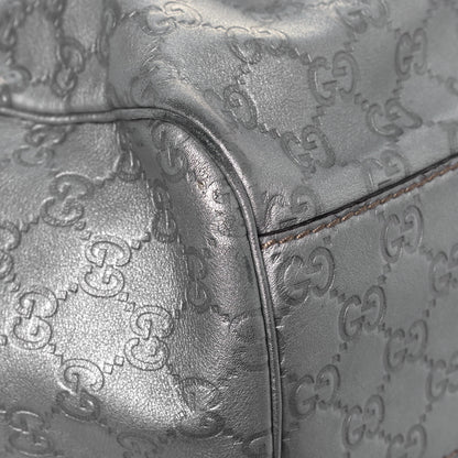 Gucci Guccissima Large Sukey Tote Silver 9 of 18