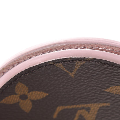 Louis Vuitton Monogram LV Mirror Bag Charm Key Holder Rose Ballerine 7 of 9