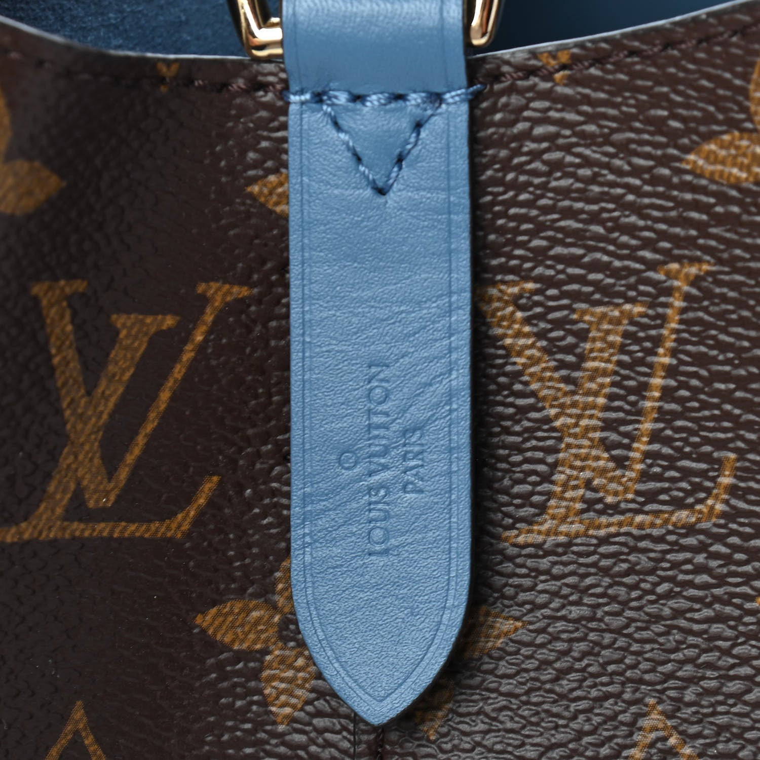 Louis Vuitton Monogram Neonoe MM Blue Jean 6 of 9
