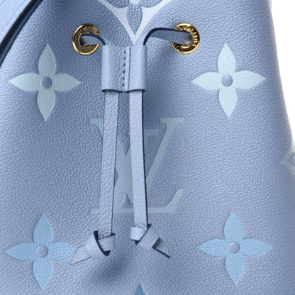 Louis Vuitton Empreinte Monogram Giant By The Pool Neonoe BB Summer Blue 9 of 9
