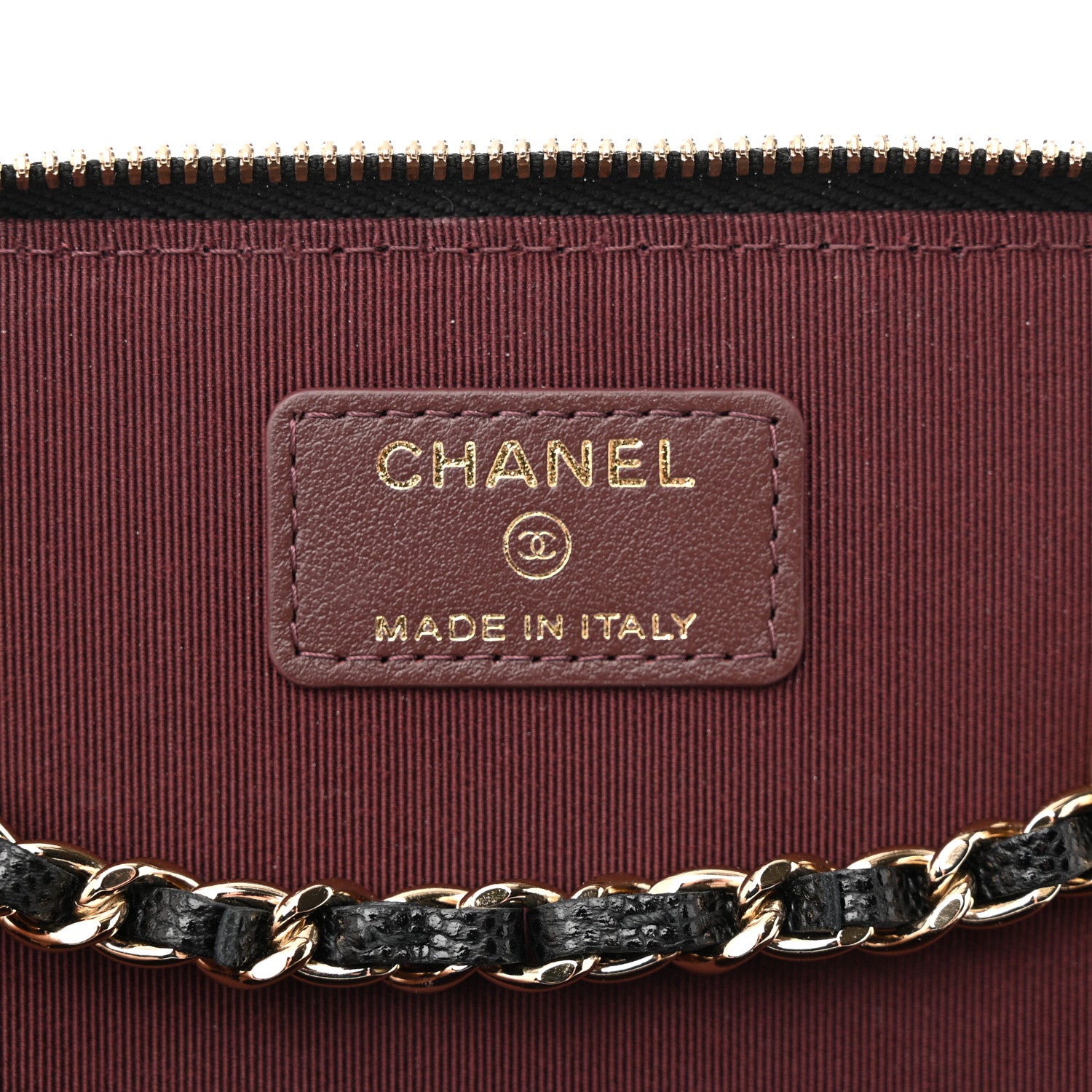Chanel Caviar Quilted Small Vanity Case With Chain Black 6 of 12