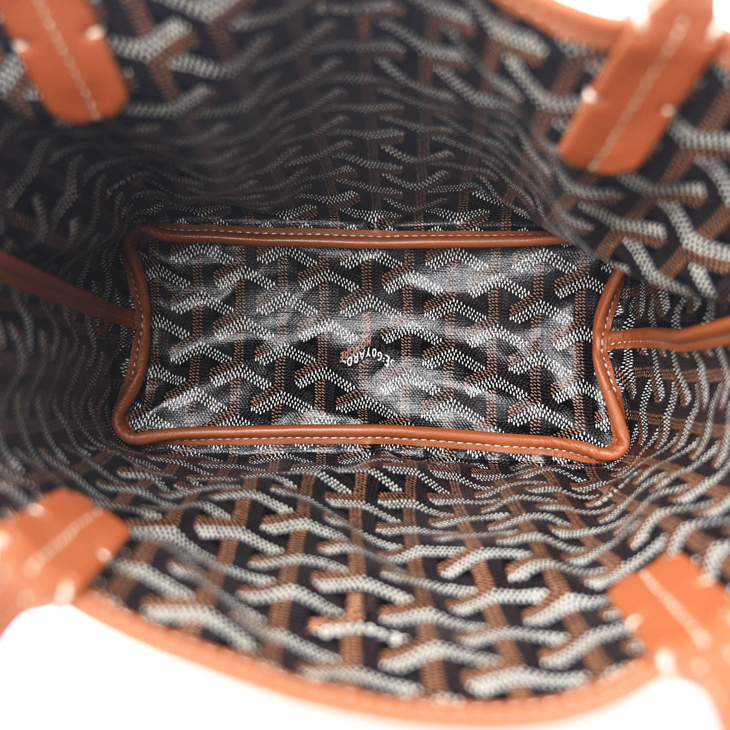 Goyard Goyardine Reversible Mini Anjou Black Gold 9 of 20