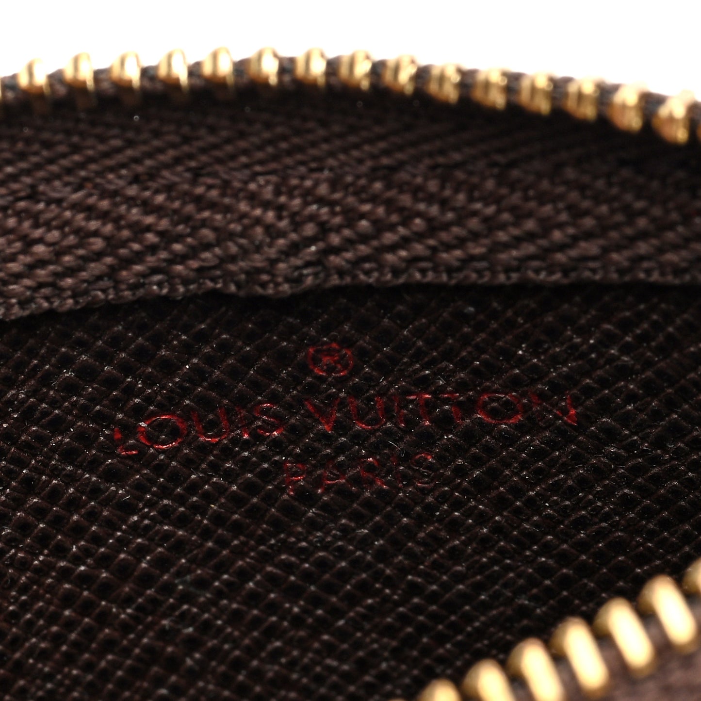 Damier Ebene Key Pouch