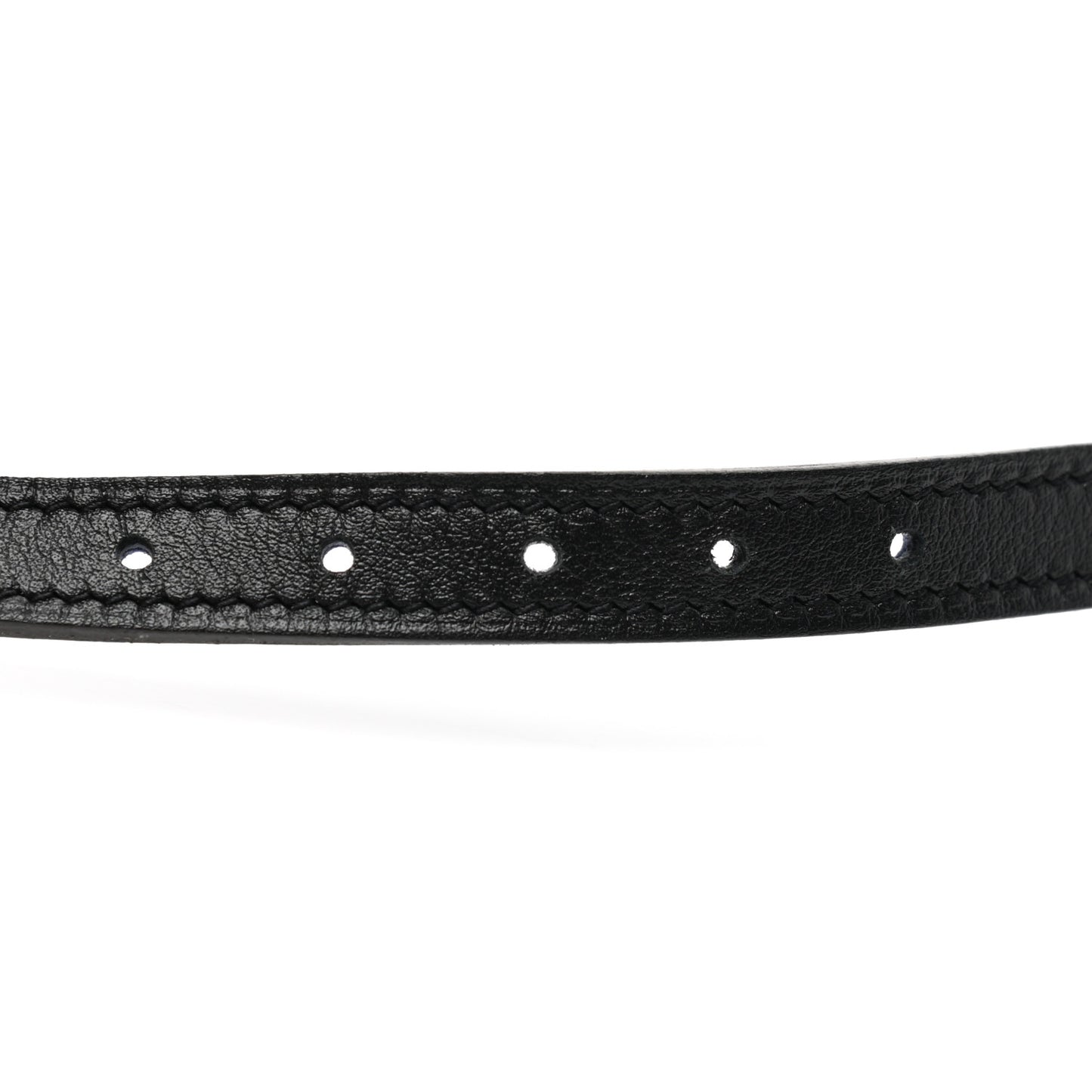 Swift Epsom 13mm Belt Strap 70 Bleu Saphir Black