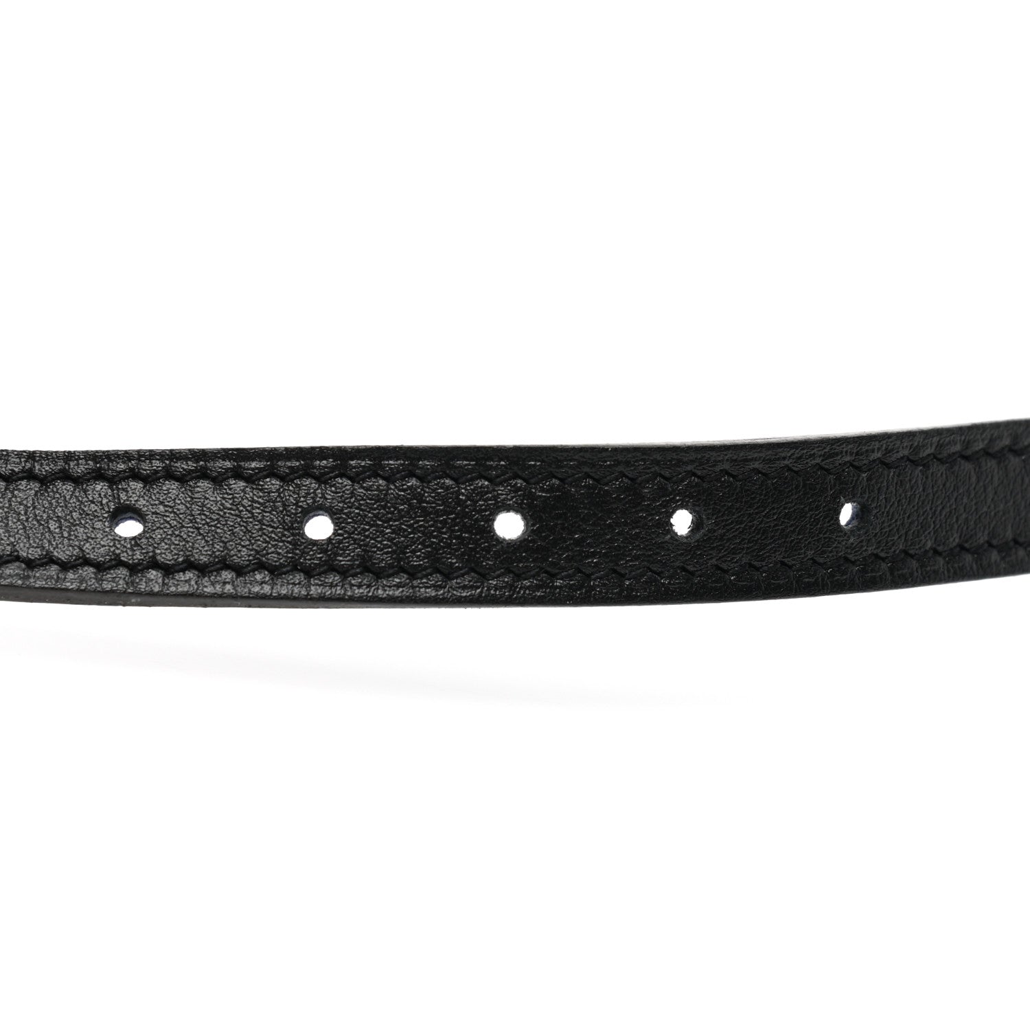 Hermes Swift Epsom 13mm Belt Strap 70 Bleu Saphir Black 4 of 5