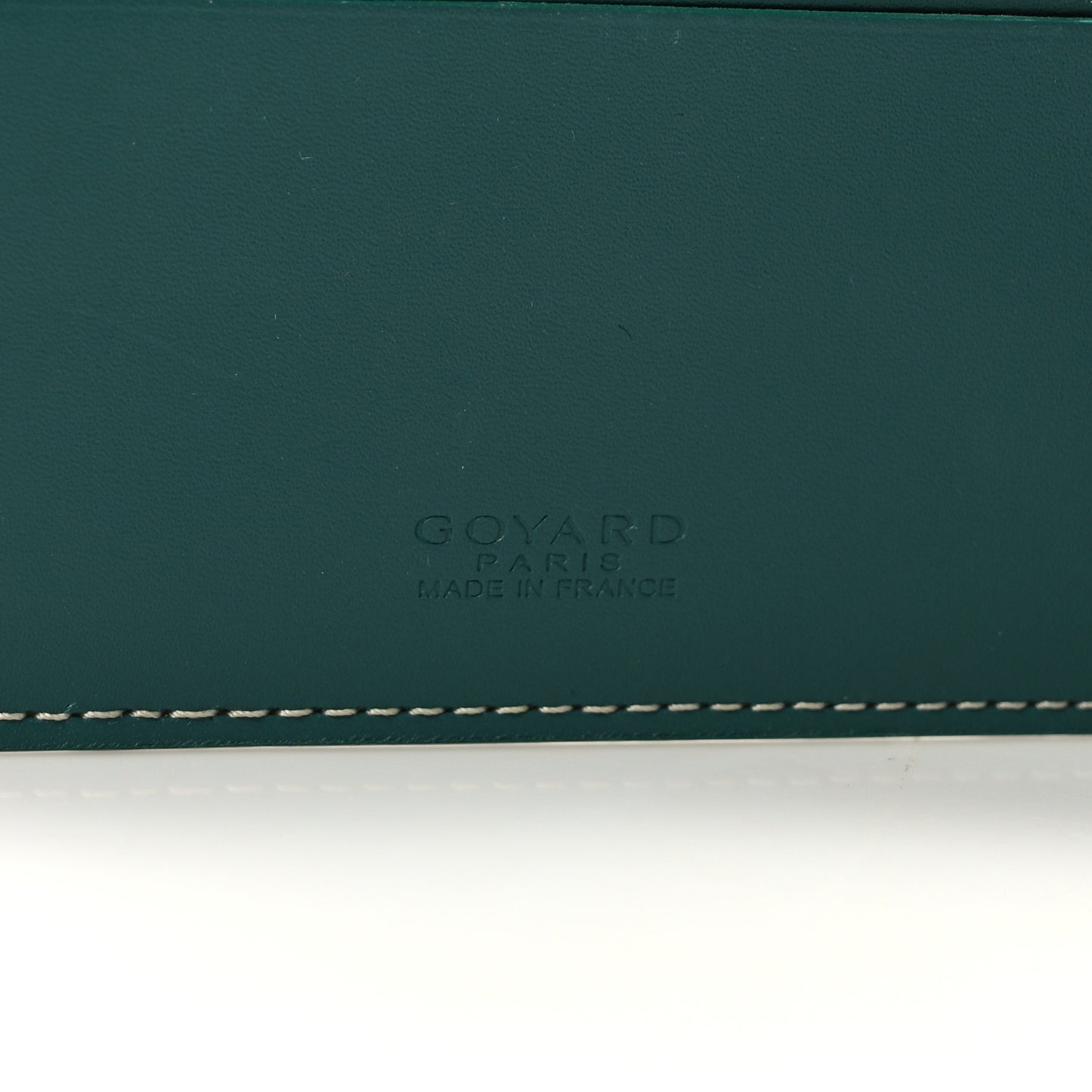 Goyardine Bi-Fold Victoire PM Wallet Green