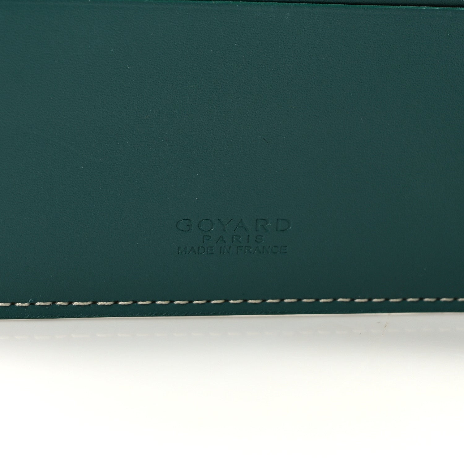 Goyard Goyardine Bi-Fold Victoire PM Wallet Green 6 of 9