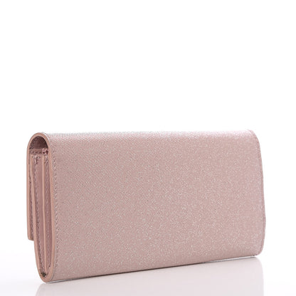 Burberry Patent Glitter Porter Continental Wallet Pale Orchid 3 of 7