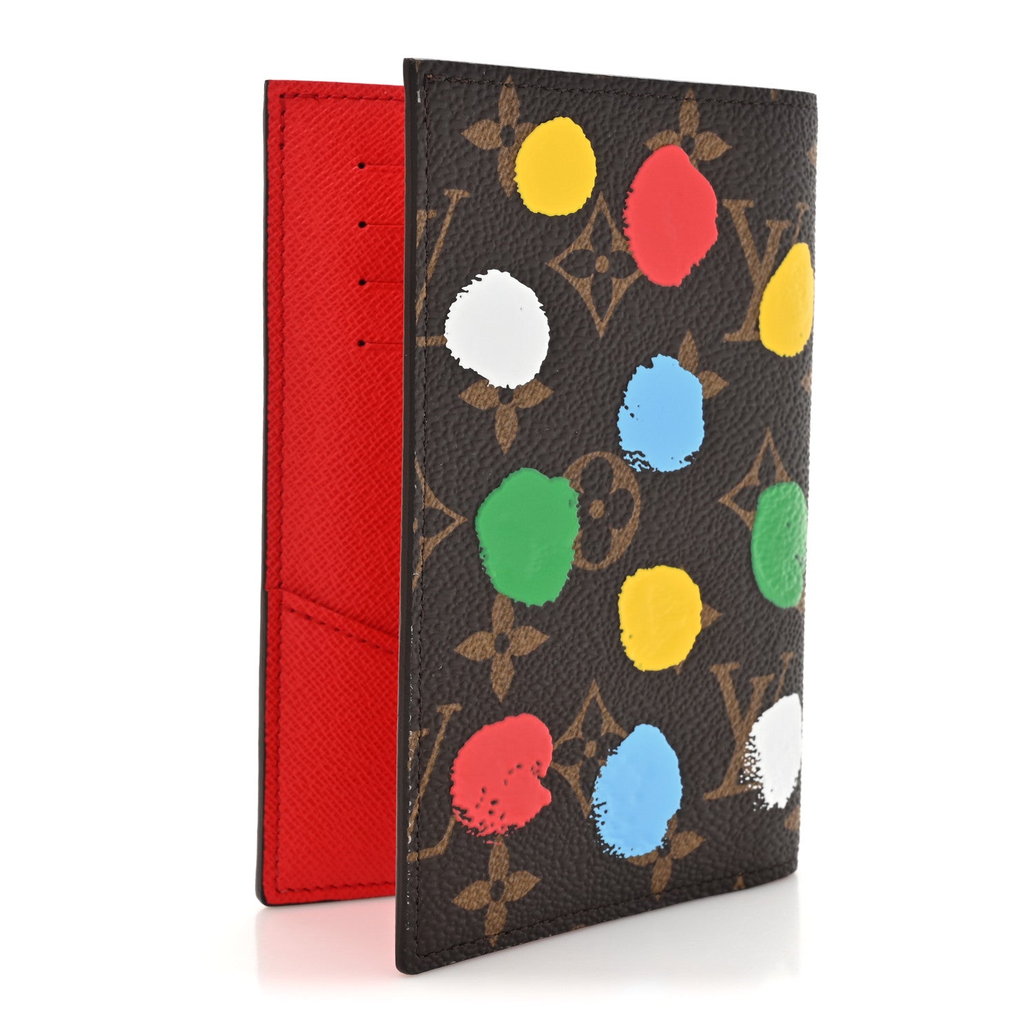 Louis Vuitton LV X YK Monogram Dots Passport Cover Multicolor 2 of 9