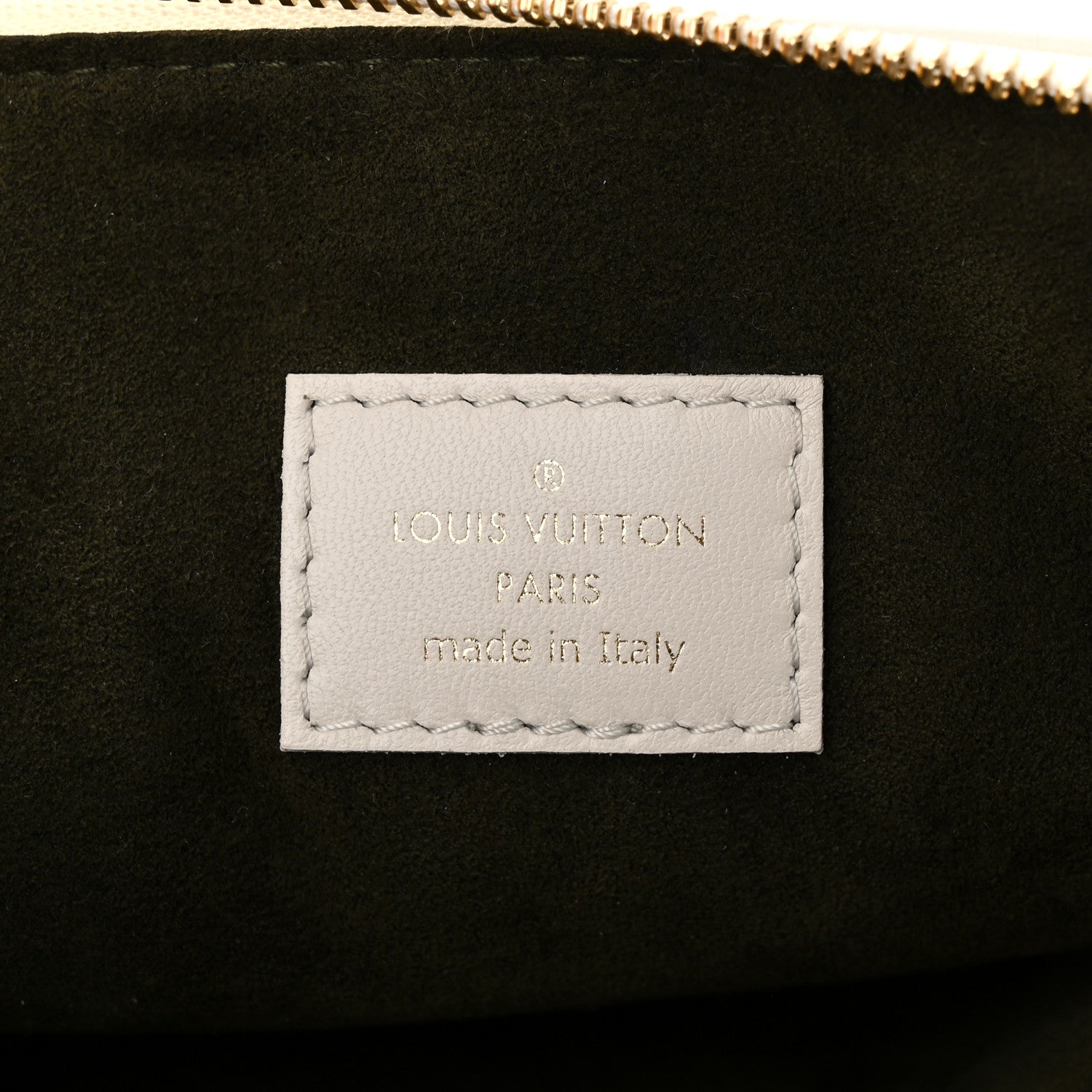 Louis Vuitton Lambskin Embossed Monogram Coussin PM Beige Cream 7 of 11