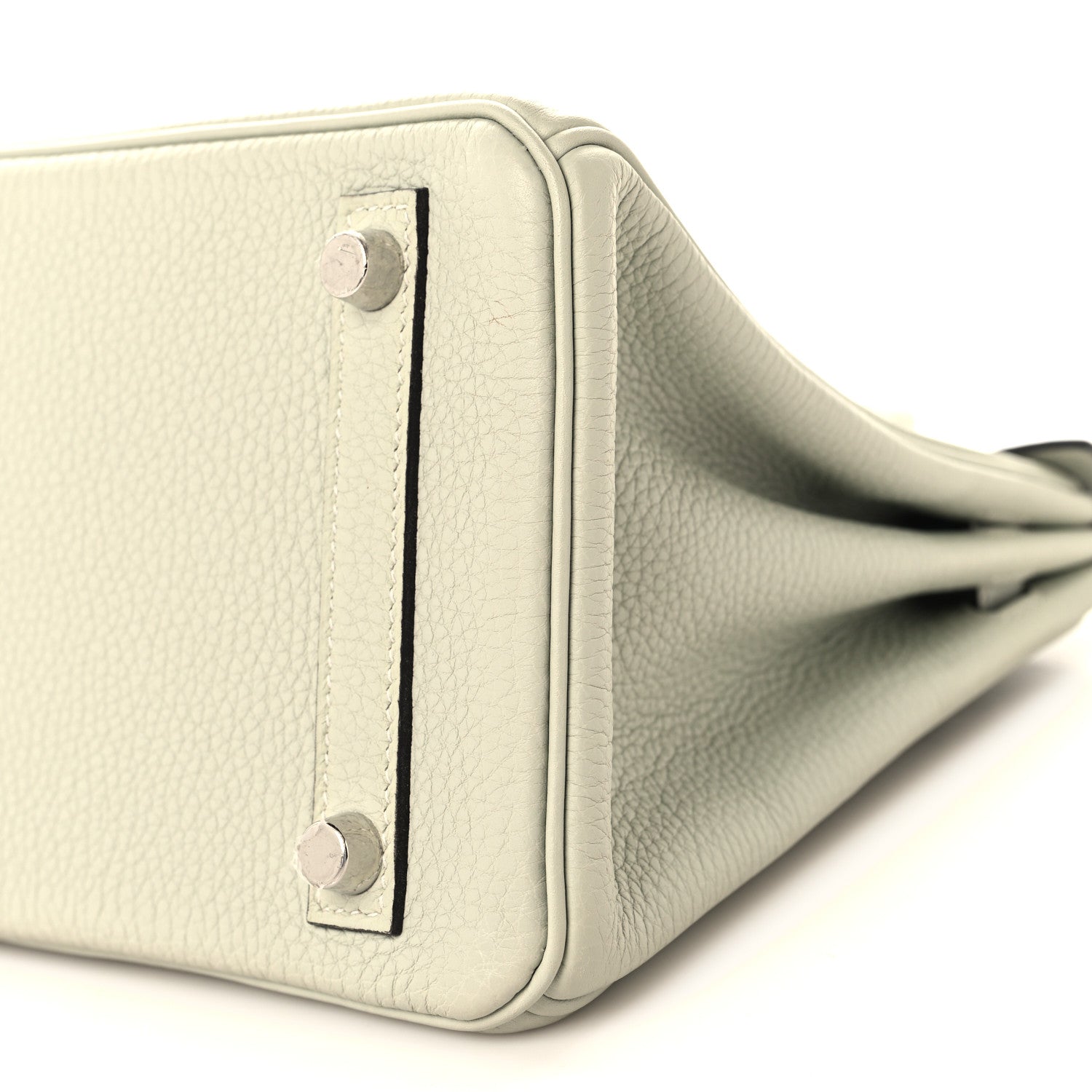 Hermes Togo Birkin 25 Gris Neve 10 of 12