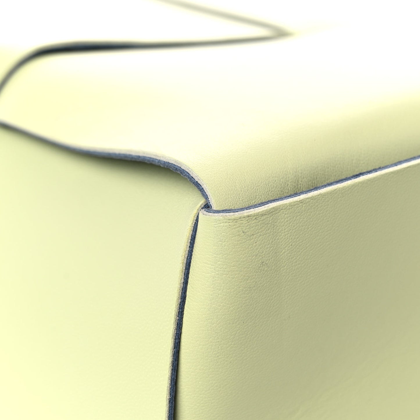 Nappa Intrecciato Small Arco Tote Lemon