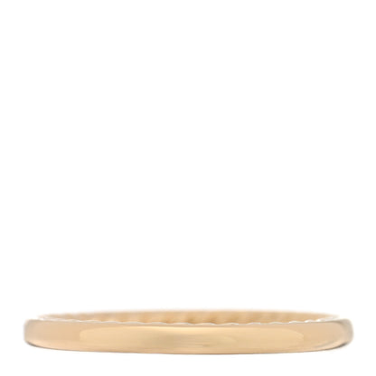 David Yurman 18K Yellow Gold Diamond 2mm Cable Collectibles Band Ring 48 4.5 3 of 4