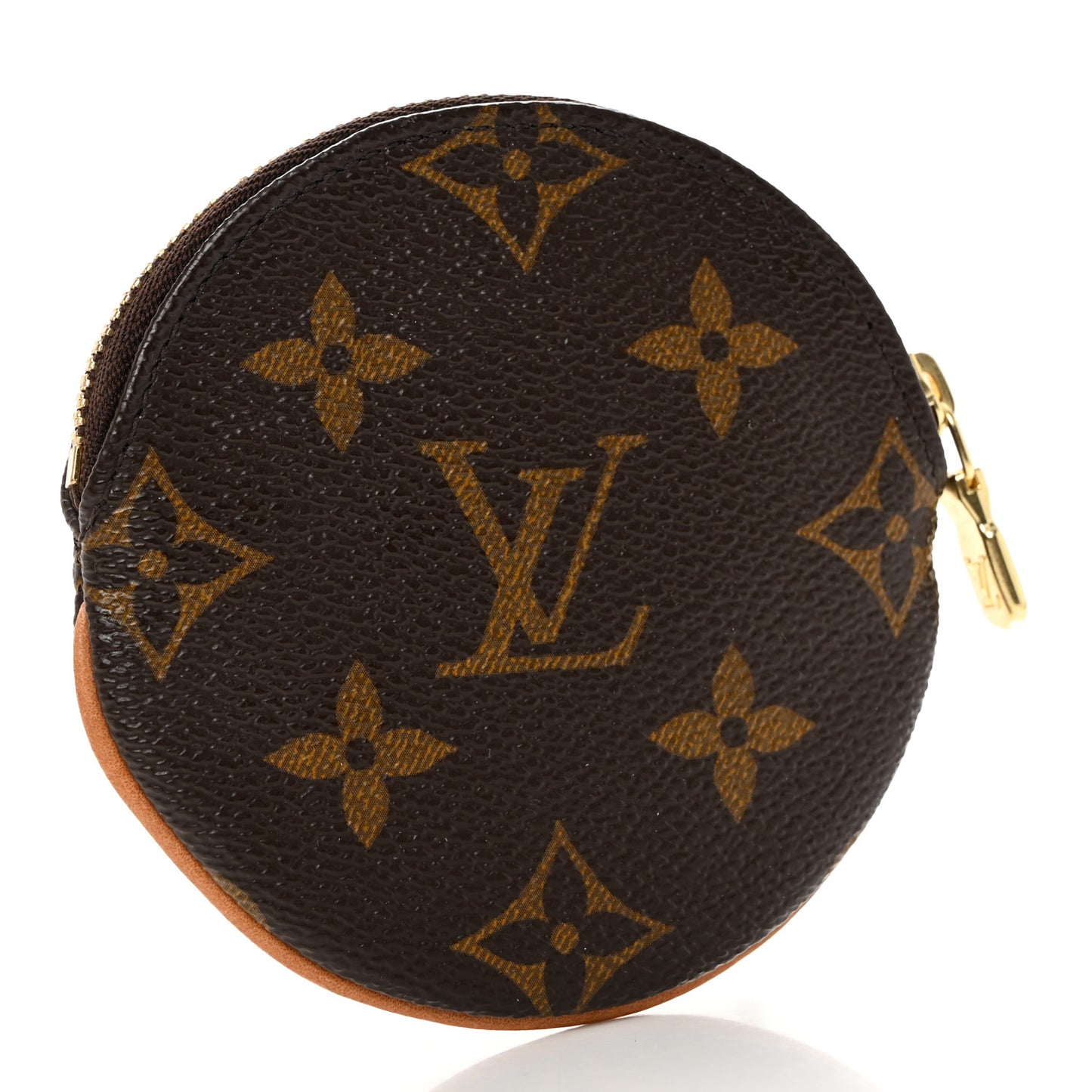 Monogram Round Coin Purse