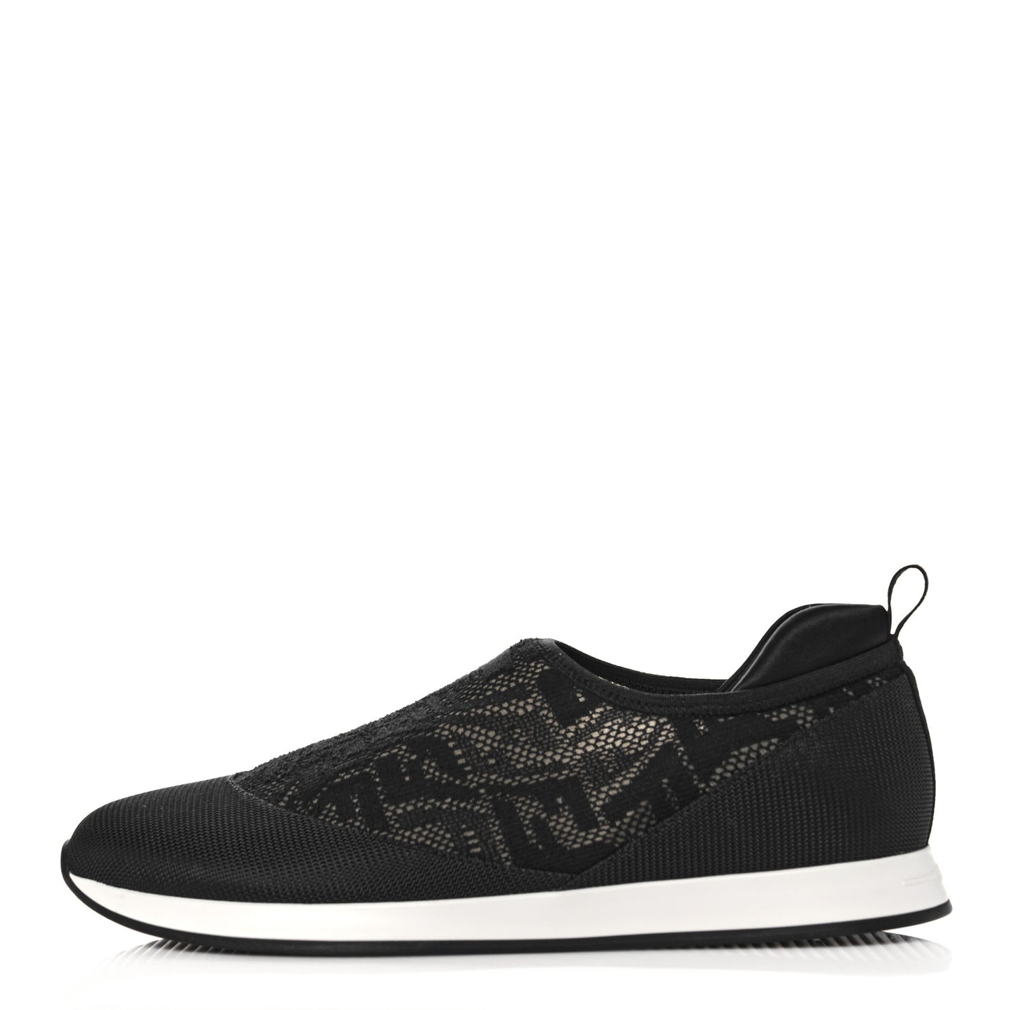 X SARAH COLEMAN Mesh FF Vertigo Runner Slip On Sneakers 39 Black