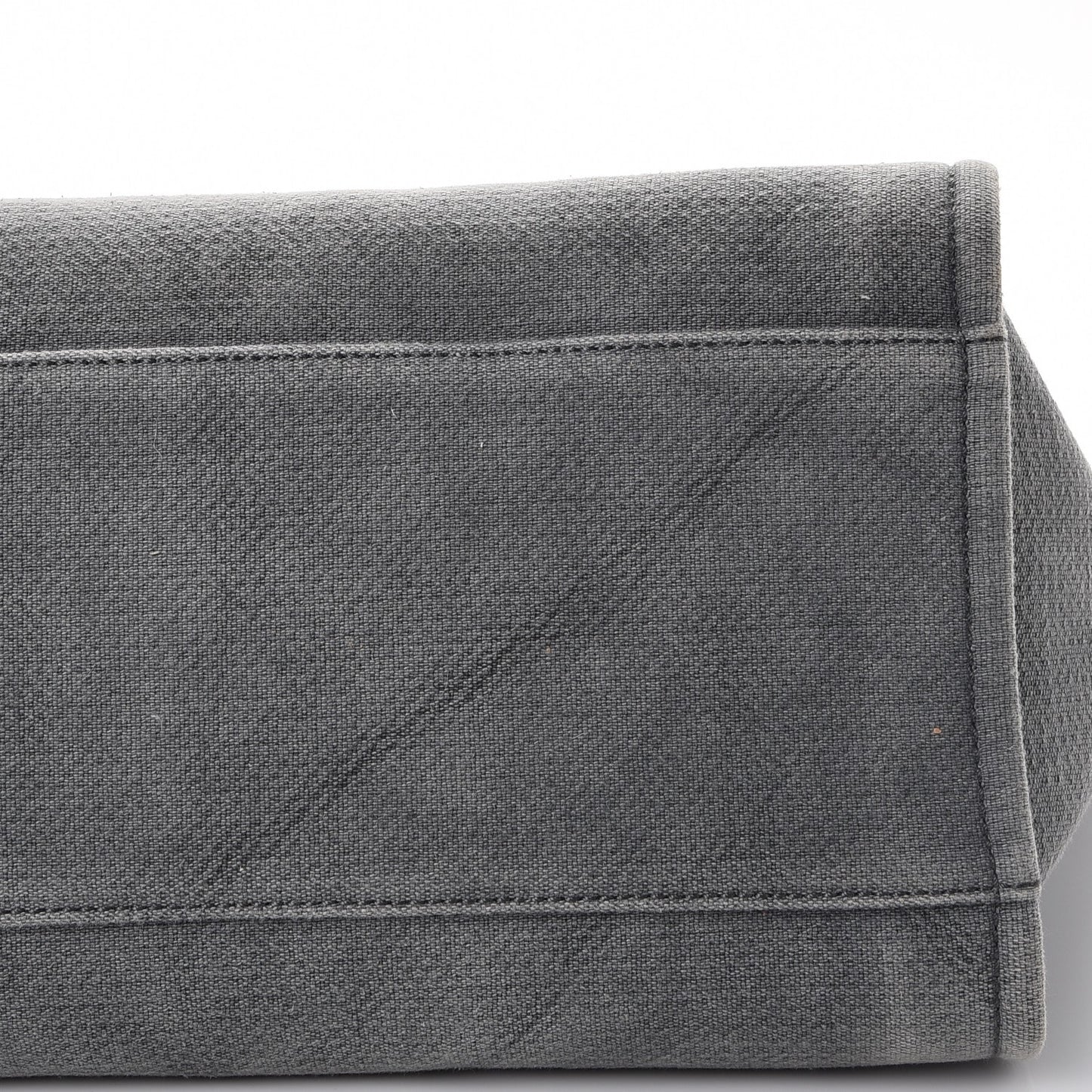 Canvas Large Deauville Tote Grey