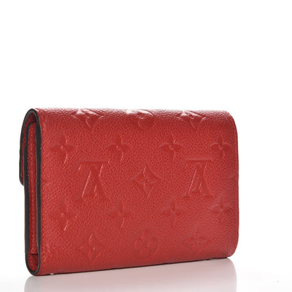 Louis Vuitton Empreinte Compact Curieuse Wallet Cherry 3 of 8