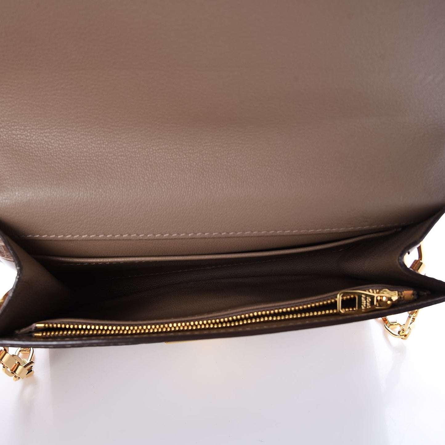 Alligator Chain Louise GM Taupe