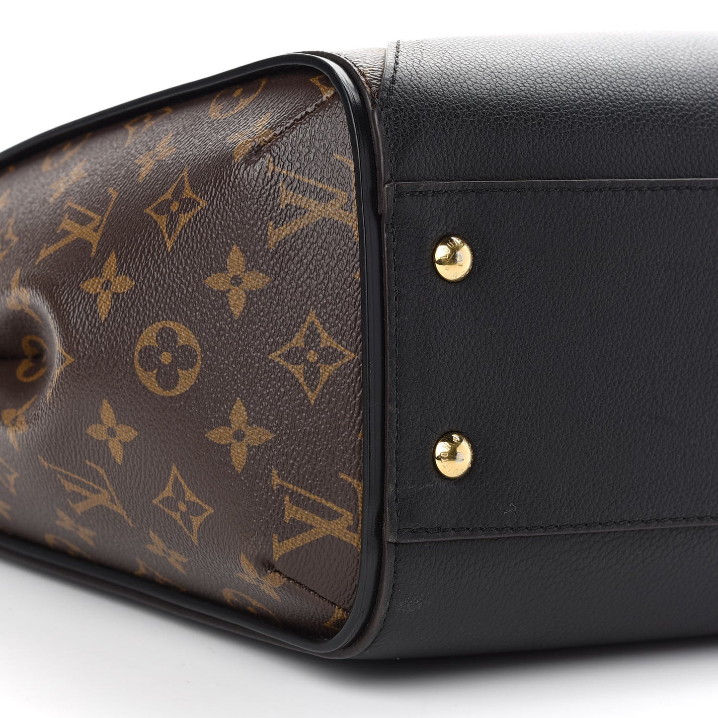 Calfskin Monogram Kimono Tote Black