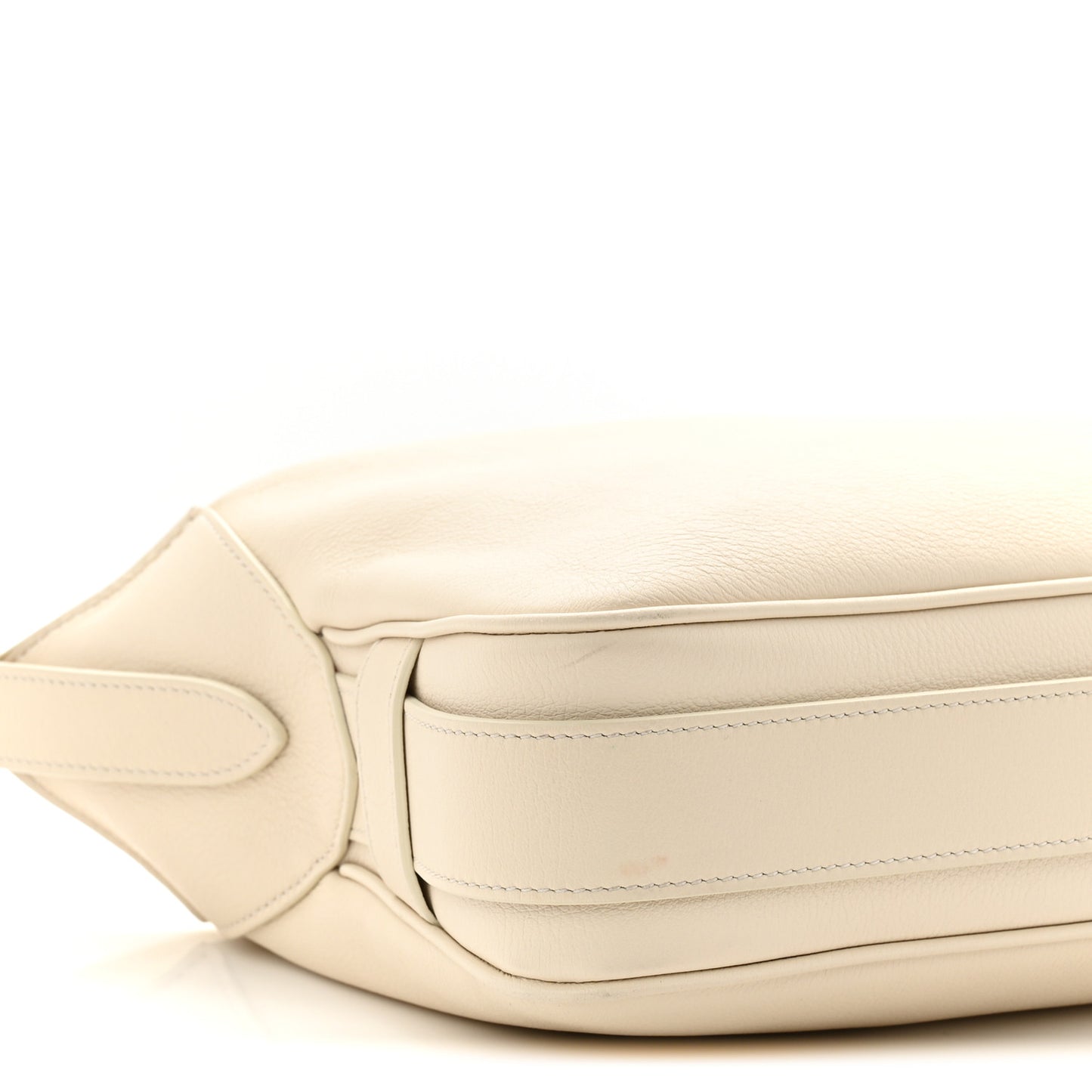 Supple Calfskin Medium Romy Shoulder Bag Rice