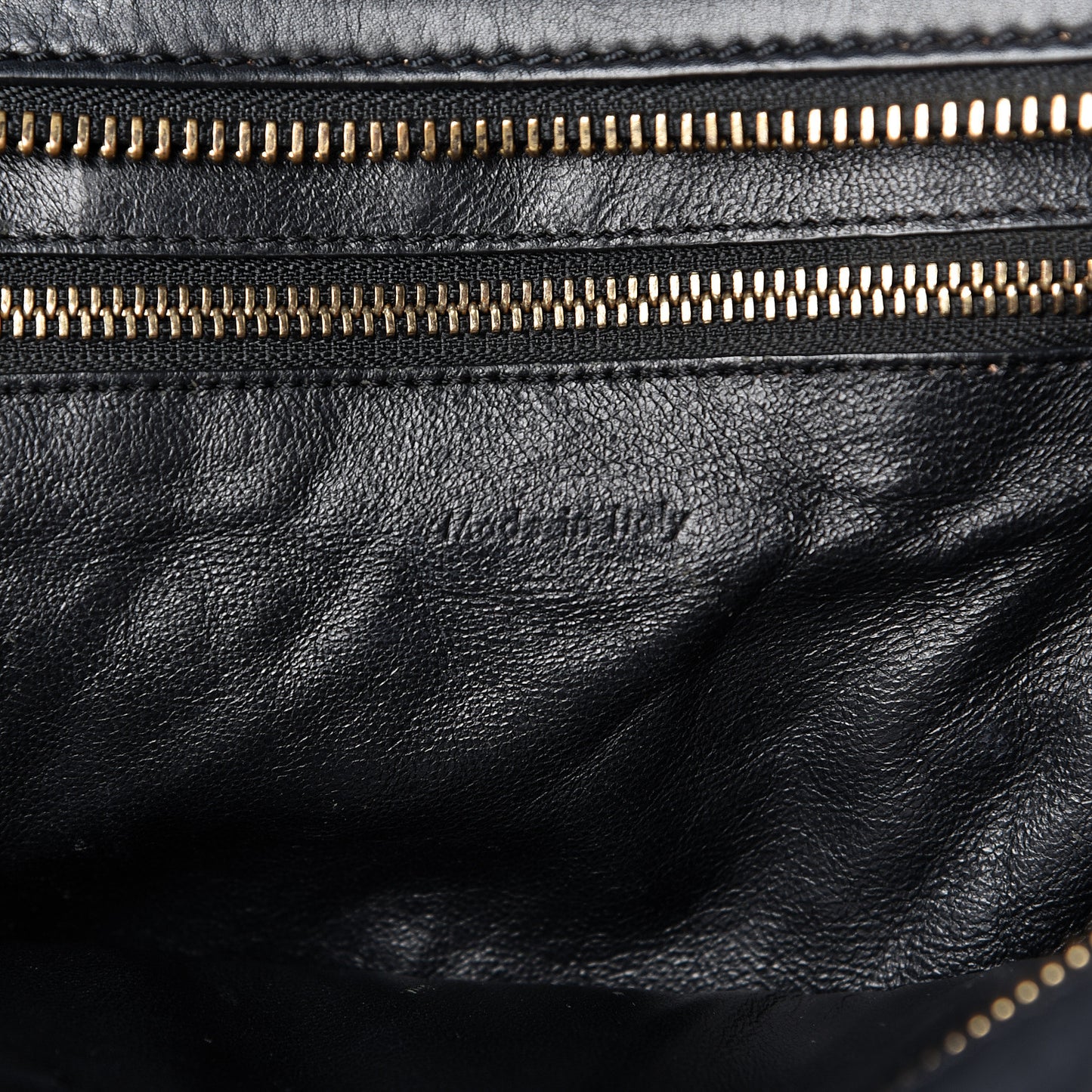 Calfskin Micro Luggage Black