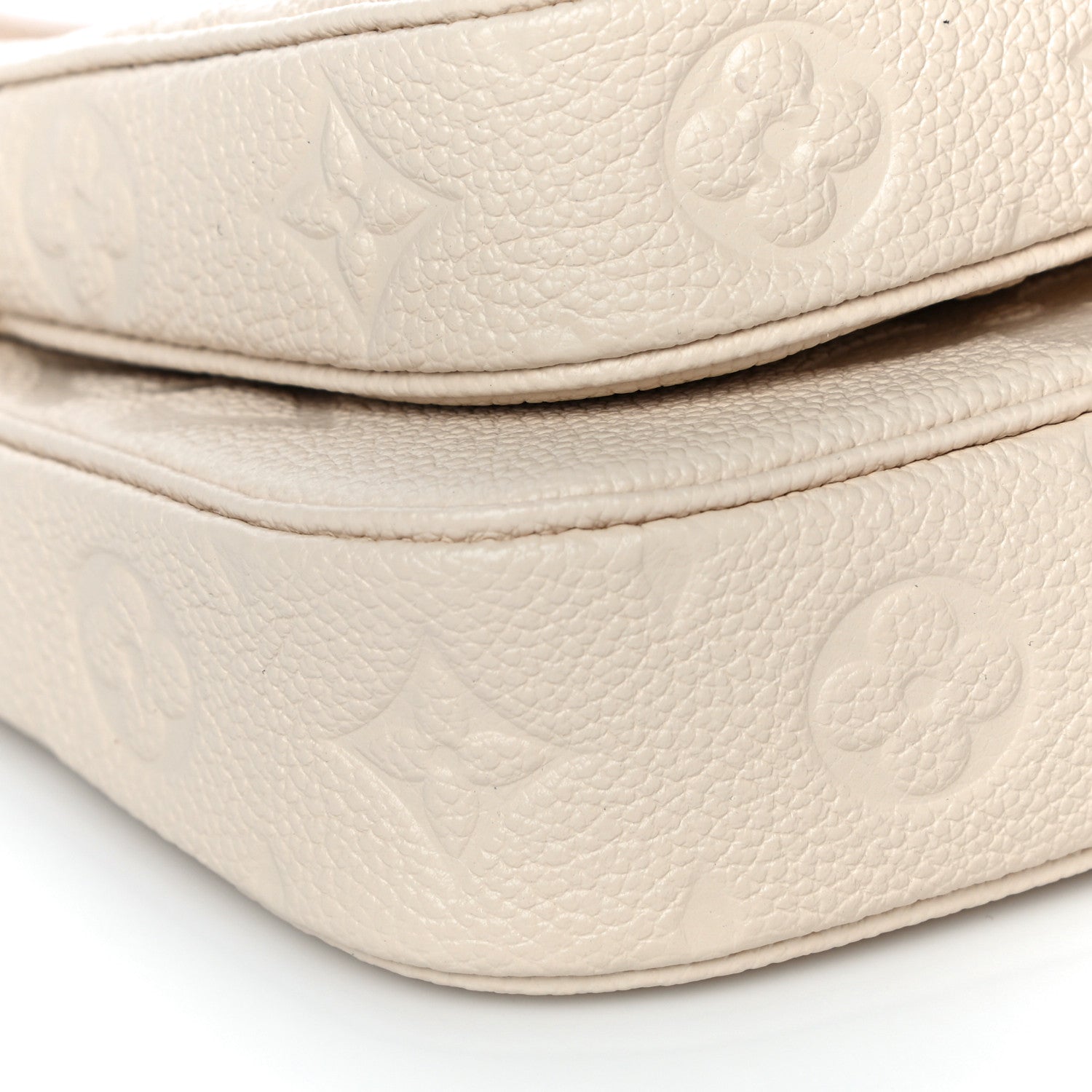 Louis Vuitton Empreinte Monogram Giant Multi Pochette Accessories Cream 5 of 13