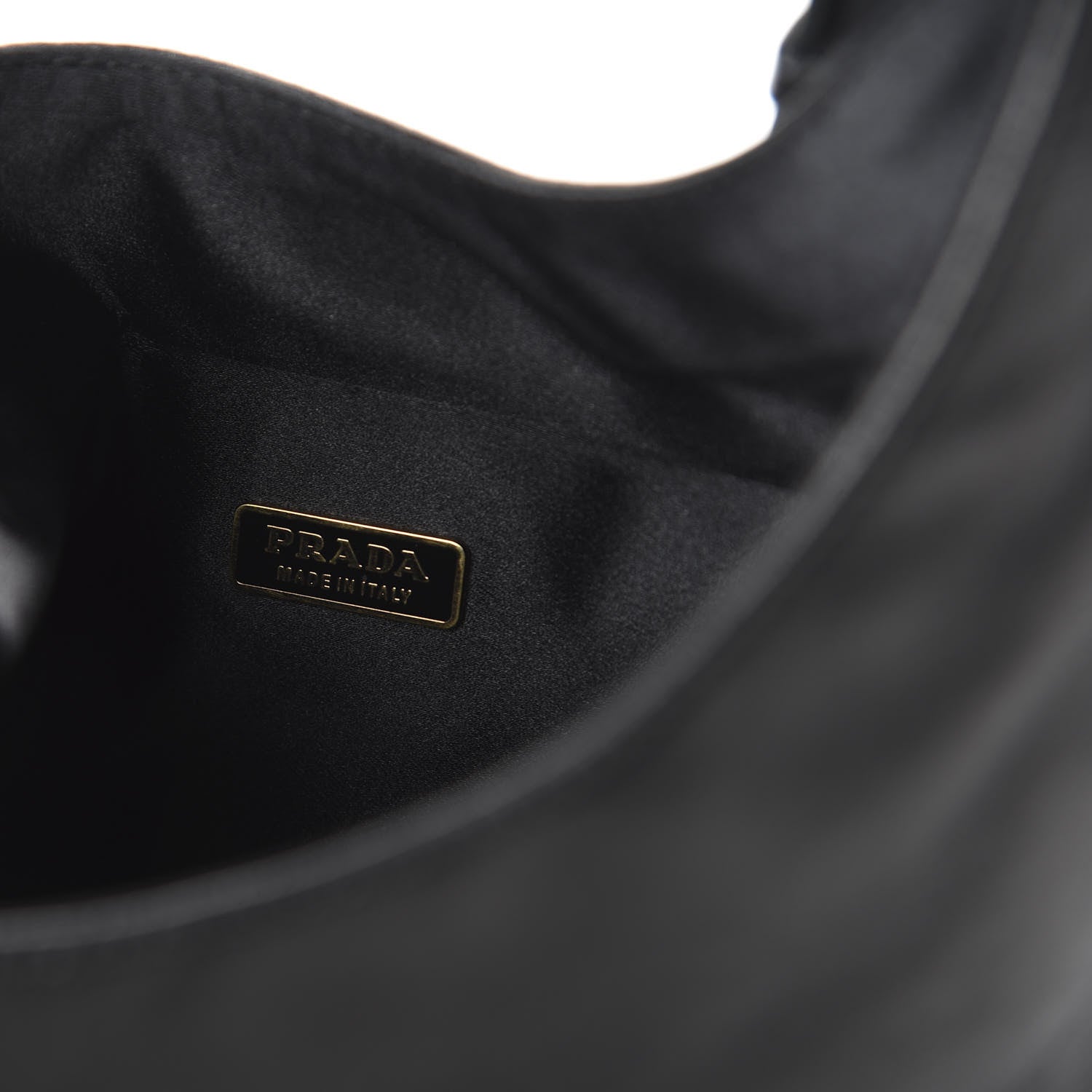 Prada Nappa Chain Hobo Black 8 of 12