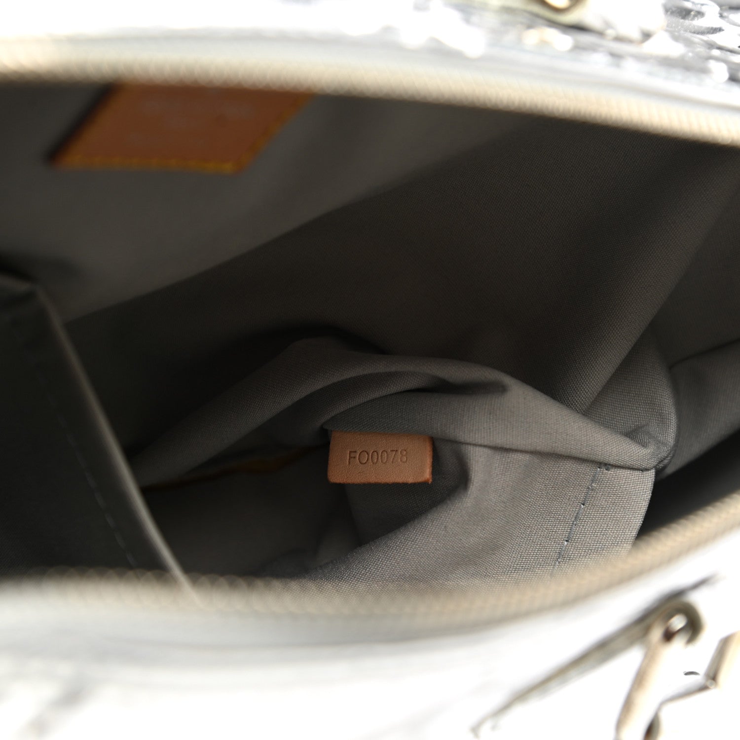 Louis Vuitton Monogram Miroir Speedy 35 Silver 7 of 13