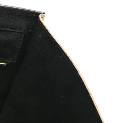 Celine Calfskin Linen Micro Tri-Color Luggage Beige 14 of 15
