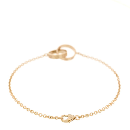 Cartier 18K Yellow Gold Interlocking LOVE Bracelet 2 of 4