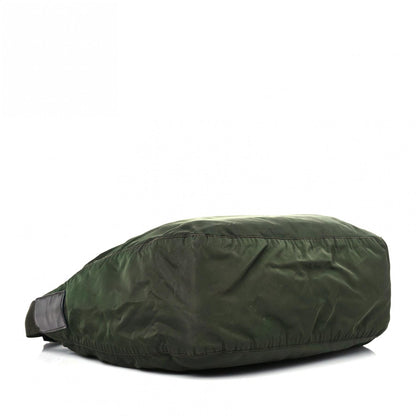 Prada Tessuto Nylon Hobo Green 3 of 18