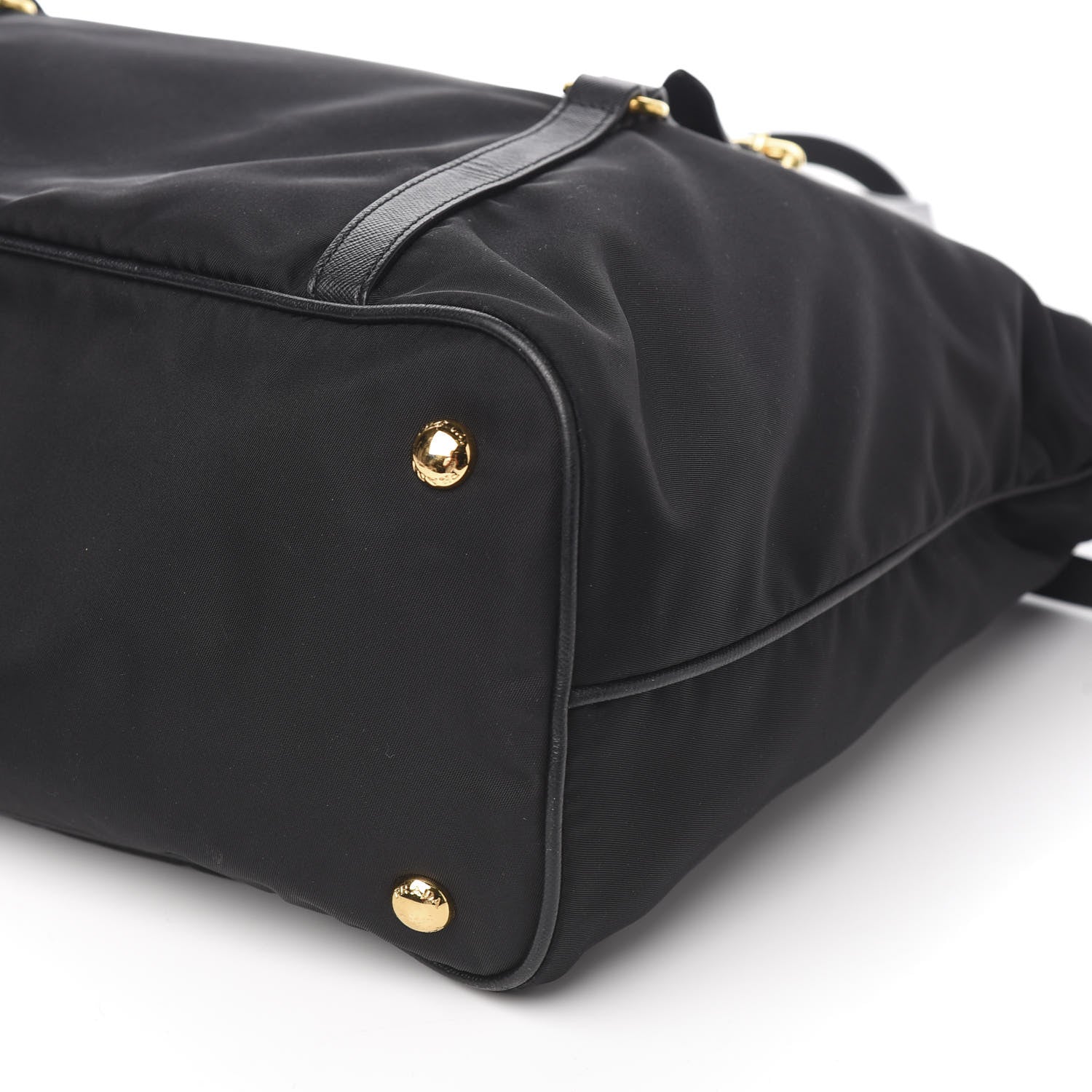 Prada Saffiano Tessuto Nylon Tote Black 8 of 9