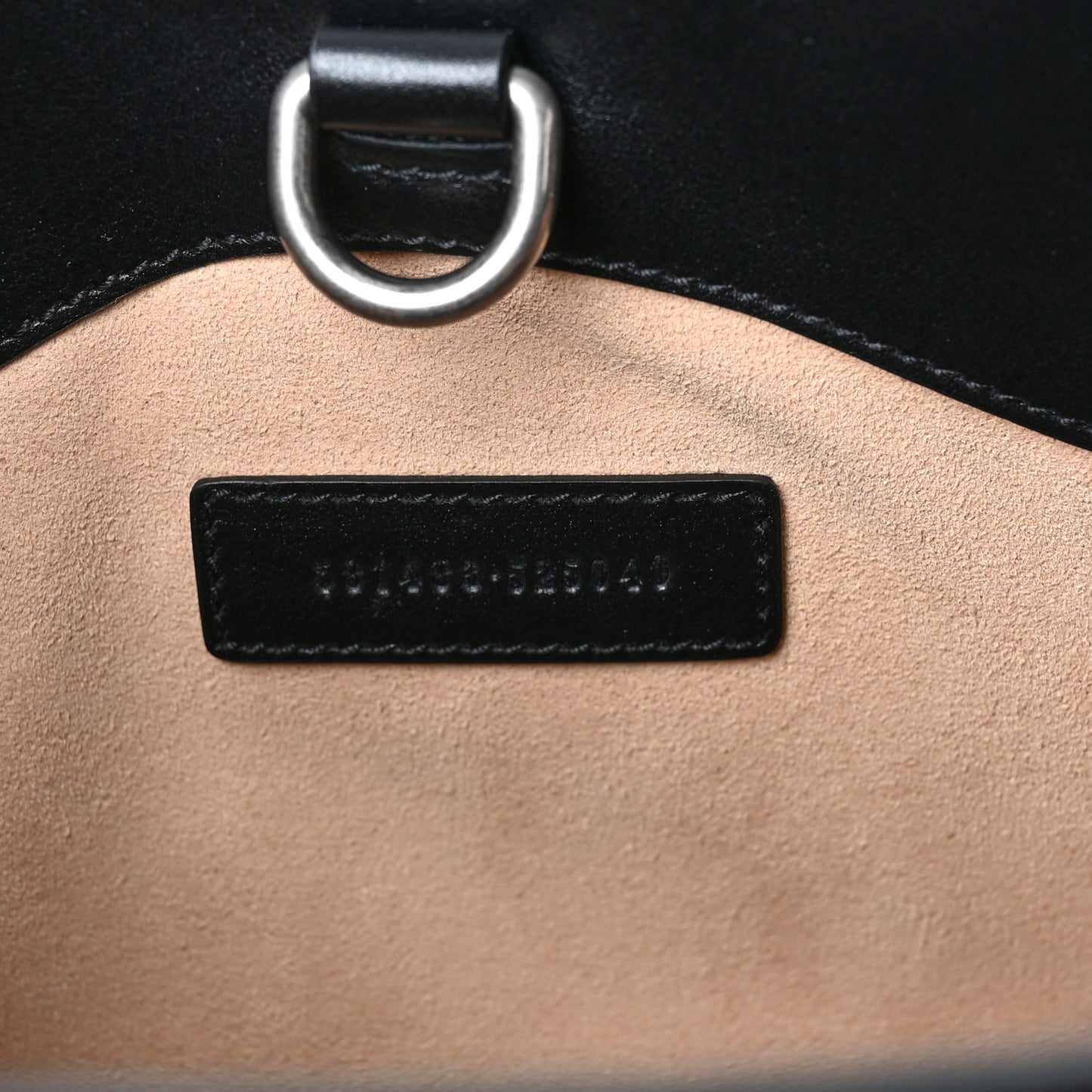 Calfskin Matelasse Aria Small GG Marmont Shoulder Tote Black