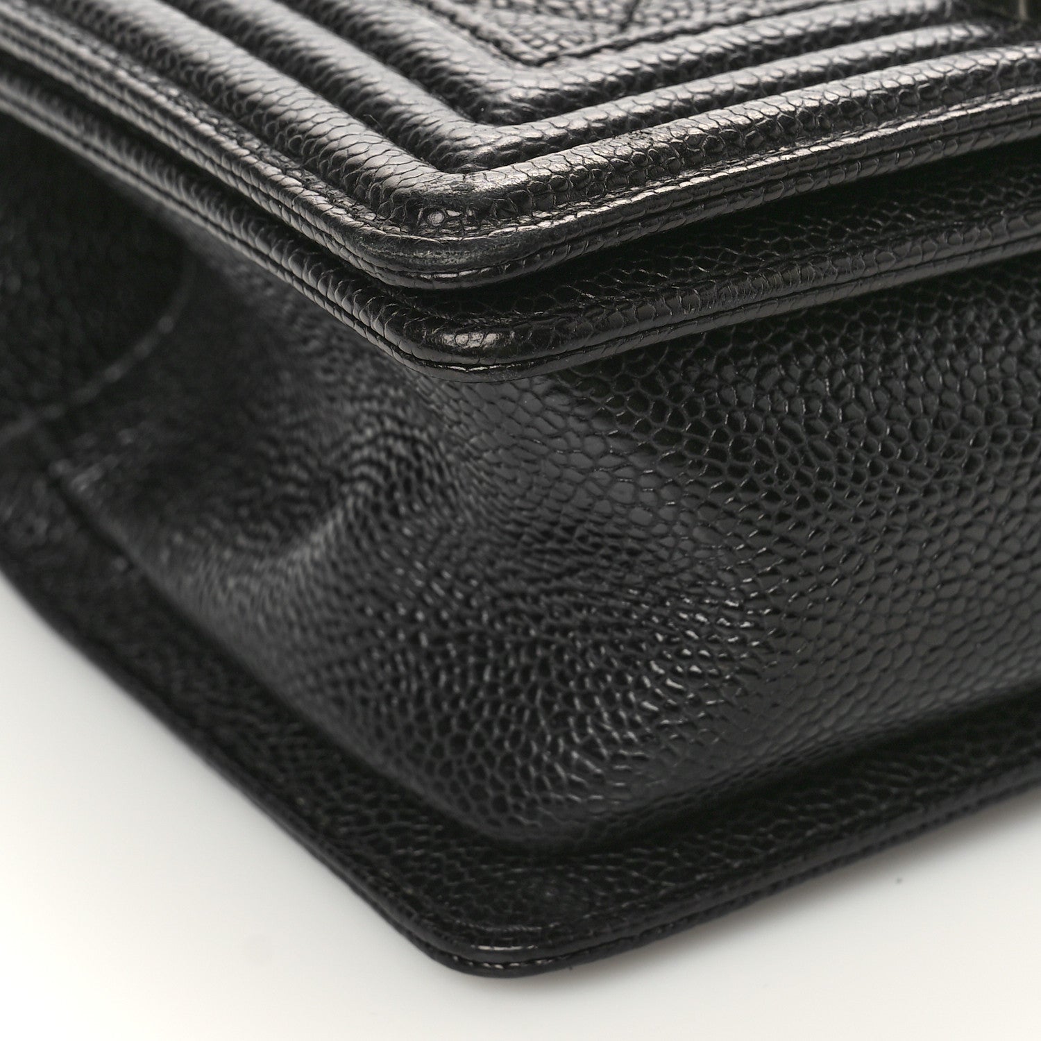 Chanel Caviar Quilted Small Boy Flap Black 8 of 10
